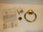 Baldwin Ring Door Knocker Lifetime Pvd Polished Brass 0195.003 Open Box New. Price: $49.00.