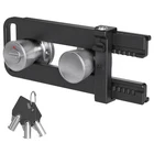Ast Double Door Security Lock, Middle, Matte Black With Keyed Alike Cylinder New. Price: $55.81.