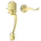 Rafeciee Gold Front Door No Lock, Exterior Handles With Passage L... New. Price: $64.79.
