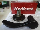 Kwikset 788PML Rh 11P Pembroke Half-dummy Right-handed Lever, Venetian Bronze Open. Price: $16.95.