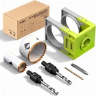 Kata Lock Installation Kit For Metal & Wood Doors, 1-3/8" To 1-3/4" Bi-meta New. Price: $52.29.