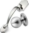 Motovecor Front Door Knob Handleset, Entry With Large, Silver. Price: $63.19.