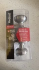 Kwikset Cove Satin Nickel Keyed Entry Door Knob With Smartkey And Microban New. Price: $19.00.