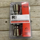 Reliabilt Gallo Antique Brass Finish Keyed Entry Door Knob Set New. Price: $24.75.