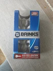 Brinks High Security Ball Style Keyed Entry Satin Nickel Door Knob 2107-119 New. Price: $20.00.
