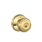 Schlage Georgian Entry Door Knob Bright Brass 1-3/4 New. Price: $56.86.