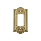 Meadows Polished Brass Switch And Outlet Covers Greek Revival Style Decor New. Price: $36.99.