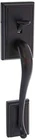 Schlage FC58ADD716 Custom Addison Exterior Handleset, Aged Bronze New. Price: $200.16.