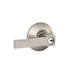 Schlage F51A-NBK-619 Northbrook Lever Keyed Entry Lock, Satin Nicke New. Price: $101.02.