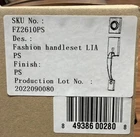 Copper Creek Fashion Handleset Polished Stainless FZ2610PS #8UN Open. Price: $60.00.