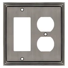 Nostalgic Warehouse Deco Electrical Outlet Switch Plate Cover Antique Pewter Open. Price: $34.97.