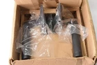 Emtek Assa Abloy Select Square Stem Knurled Dummy Handle Lever Set Pair US19 Open. Price: $159.99.