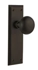 Nostalgic Warehouse New York Plate &knob Oil Rubbed Bronze. Read The Description Open. Price: $60.00.