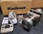 Kwikset Pismo Passage Square Door Knob Satin Nickel 97209-144 New Qty Avail. Price: $14.99.