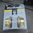 New - Kwikset 665 Double Cylinder Deadbolt "gold" Polished Brass. Price: $15.00.