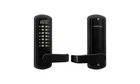 Lockey Mechanical Keyless Lever Passage Function Jet Black Marine Grade New. Price: $390.76.