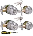 Lanwandeng 2 Sets All Same Pack Deadbolt Lockset-keyed Alike New. Price: $47.19.