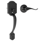 Rafeciee Black Front Door Handle No Lock, Exterior 1 Pack, Matte New. Price: $60.90.