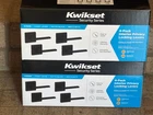 8X Kwikset Casey Privacy Locking Door Bed & Bath Handle Matte Black 93002-068 New. Price: $125.00.