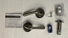 Emtek 5209BARHUS15 Basel Lever Door Handle W/disk Rosette Satin Nickel Read Open. Price: $44.99.