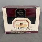 Baldwin Premium Security Deadbolt Single Cylinder Solid Polished Brass Open. Price: $44.00.