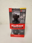 Kwikset Pismo Round Keyed Entry Door Knob W/ Smartkey In Matte Black 97402-849 New. Price: $27.99.