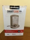 Kwikset Smartcode Electronic Lever Keypad Lock 99170-001 Open Box. Price: $25.00.