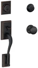 Schlage F62-ADD-AND Addison Collection Double Cylinder Entrance Bronze New. Price: $265.05.