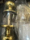 Kwikset Juno Keyed Entry Door Knob / Deadbolt Combo Polished Brass 991J 3 Swt K4 Open. Price: $25.00.