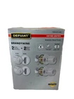 Defiant Brandywine 2 Deadbolts & Keyed Entry Door Knobs Stainless Steel Open. Price: $29.99.