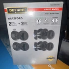Defiant Hartford Single Cylinder Keyed Entry Project Pack Matte Black - Niob Open. Price: $35.00.