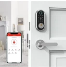 New - Smart Fingerprint Door Lock Set, Hornbill Keypad Deadbolt With Handle. Price: $79.00.