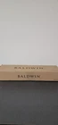 Baldwin Santa Cruz Handleset Keyway Single Cylinder, Modern Knob, Reserve Coll Used. Price: $237.99.
