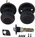 Honeywell Hall And Closet Knob Non-locking Interior With Easy Installation Black New. Price: $16.00.