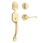 Haidms Gold Front Door Handle Deadbolt Set Lock Entry New. Price: $71.25.