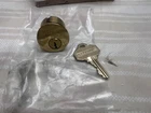 Baldwin 8031003KD12 Gramercy Keyway Deadbolt Mortise Cylinder,polished Brass Open. Price: $29.95.