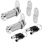 Sissinda Cam Rv Storage Locks Keyed Alike 1-1/2" Fits 1-1/4" Max Door Thickness New. Price: $26.36.