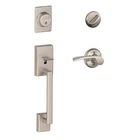 Schlage Century Single Cylinder Handleset F60 619 Mer Lh Left Nickel Open. Price: $54.99.