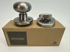 Schlage JH59 619 Stratus Satin Nickel Single Cylinder Interior Handle Set New. Price: $15.99.