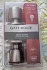 Gatehouse Brushed Stainless Steel Finish Turn Lock Keyed Entry 0117987 New. Price: $15.00.