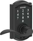 Schlage Touch Camelot Lock With Accent Lever (matte Black) FE695 New. Price: $137.28.