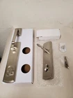 Delaney Italian Briona Single Cylinder Satin Nickel Handleset Interior Left-hand Used. Price: $63.99.