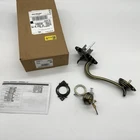 Schlage F58BRK609 Brookshire Exterior Handleset Deadbolt Antique Brass Is Open. Price: $80.00.