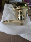 Baldwin 5265 003 Lent Keyed Entry Tahoe Lever Lock Set Polished Brass Left Hand Open. Price: $169.99.