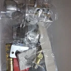 Kwikset Silver Entry Door Lock Steel Brass Keyed Deadbolt Hardware Open. Price: $43.20.