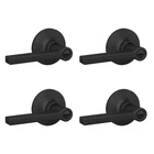 Lock Scout Straight Lever With Round Trim Bedroom Bathroom Door Handle, M... New. Price: $97.86.