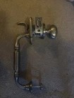 Baldwin Reserve Westcliff Handleset W/hammered Egg Interior Knob Satin Nickel Used. Price: $80.00.