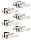 Tinewa 6 Brushed Nickel Pack, Passage Door Lever -. Price: $133.40.
