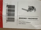 Miseno MLK1012SB Elkton Keyed Entry Door Lever Set - Satin Brass *read* Open. Price: $15.29.
