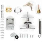 Garage Door Lock Kit, Handle Cylinder With Key, Opener, Ga... New. Price: $56.73.